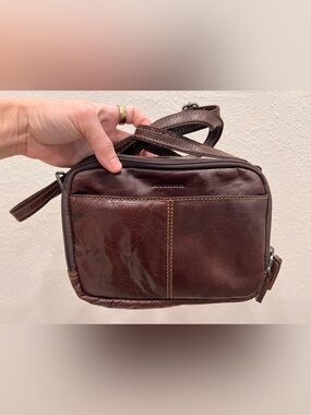 Jack George’s Leather Voyager Crossbody Bag